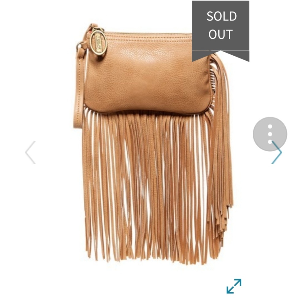 Carlos Santana Fringe Wristlet NWOT